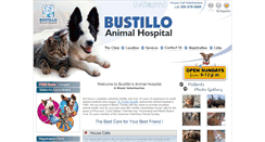 Desktop Screenshot of bustilloanimalhospital.com